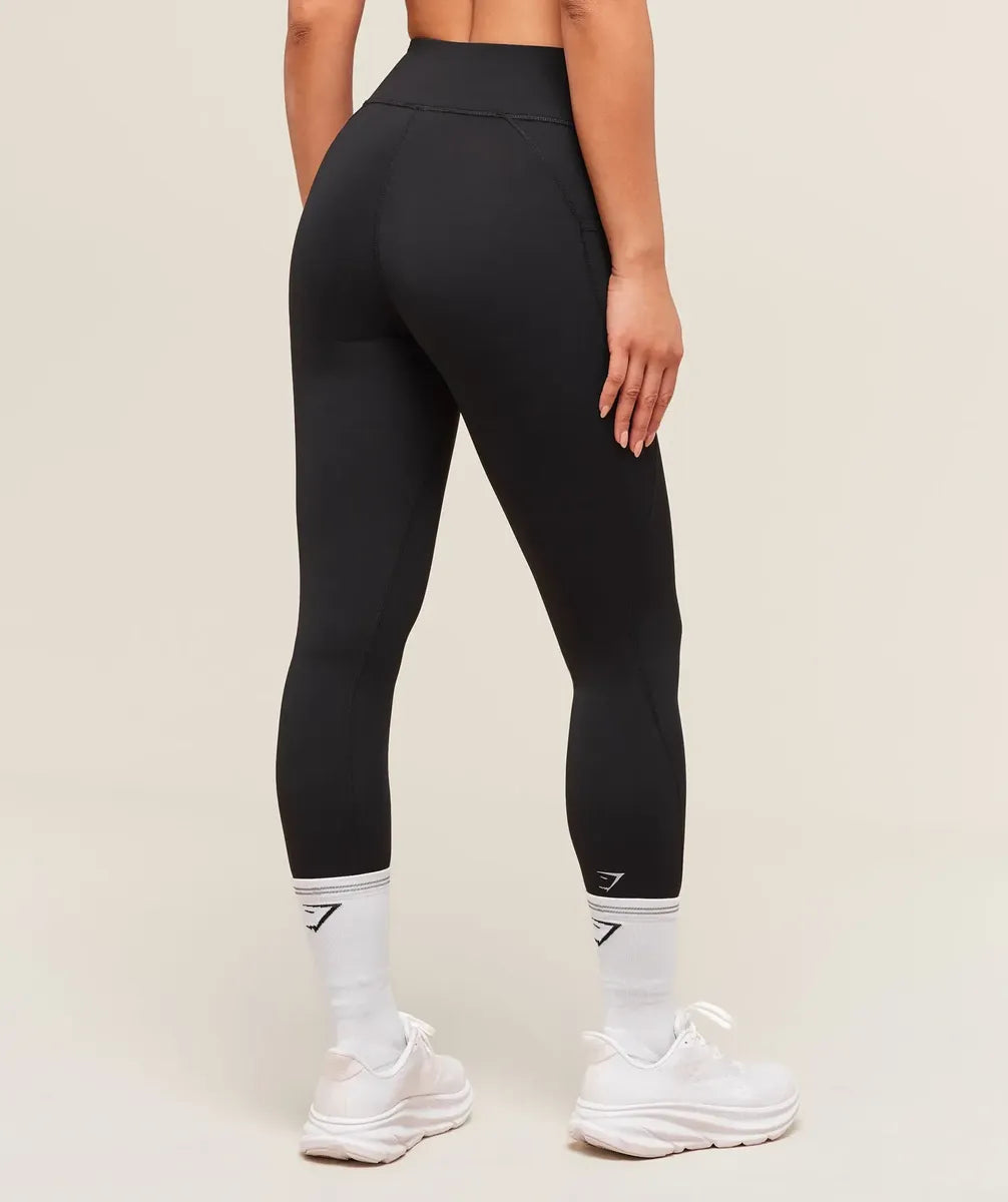Leggings Running Pocket - Negro