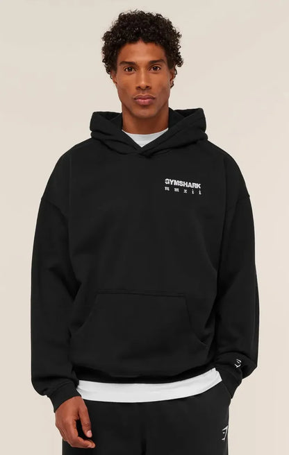 Hoodie Numerals Oversize