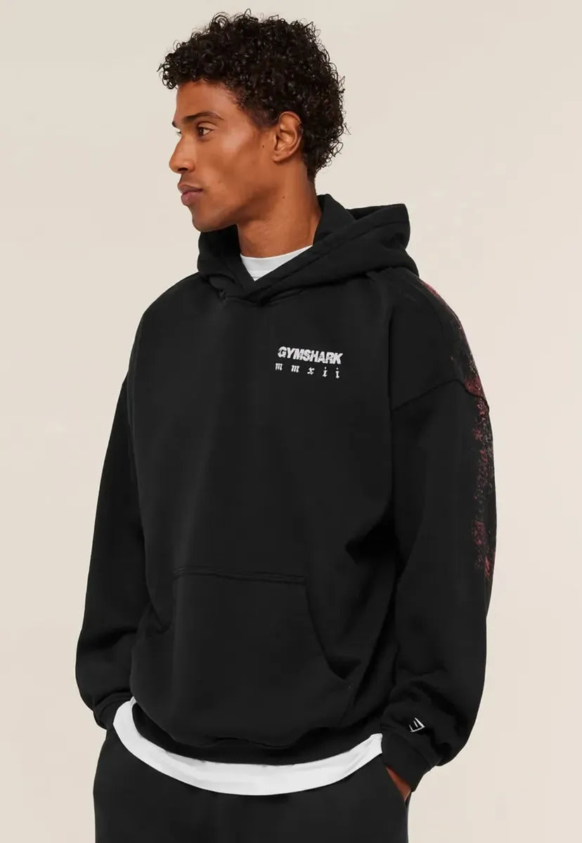 Hoodie Numerals Oversize
