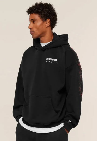 Hoodie Numerals Oversize