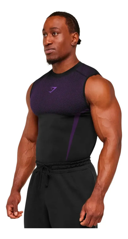 Onyx Tank - Morado/Negro