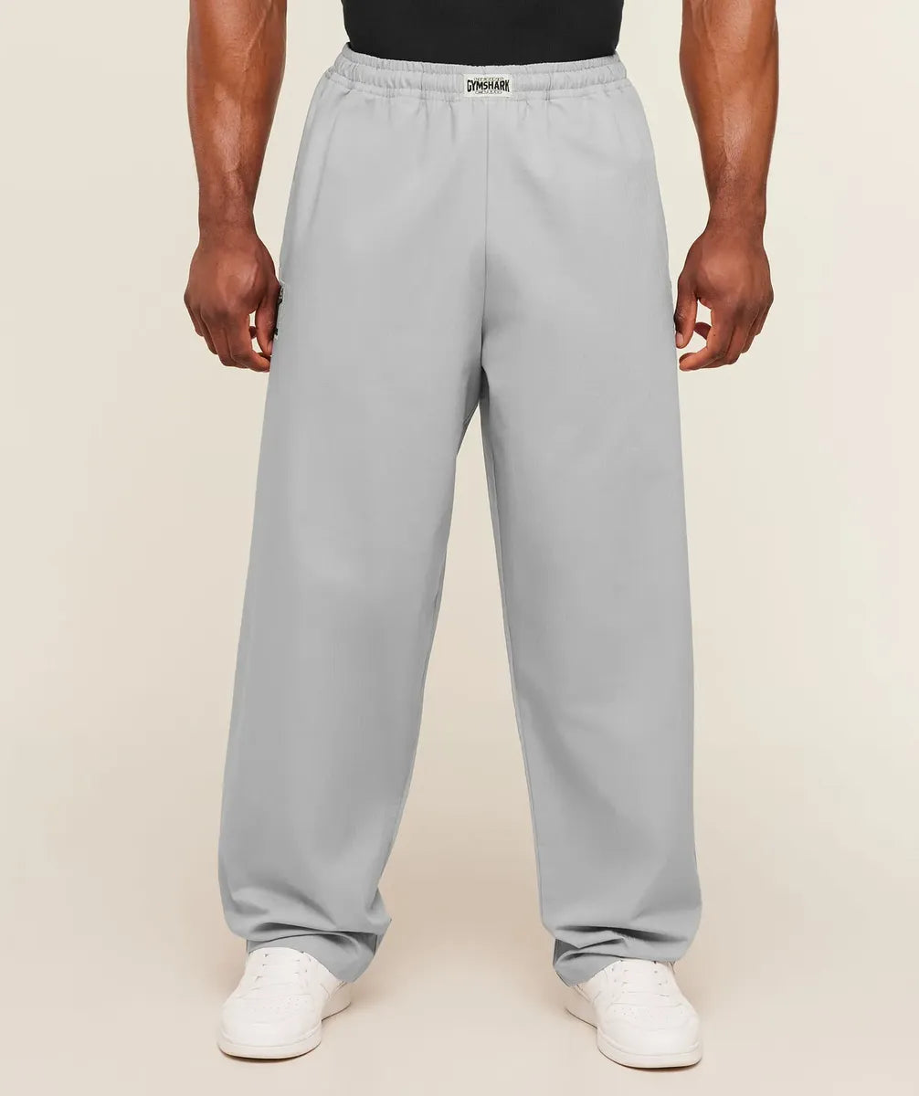 Pumper Pants Straight Leg Oversize - Gris