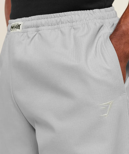 Pumper Pants Straight Leg Oversize - Gris