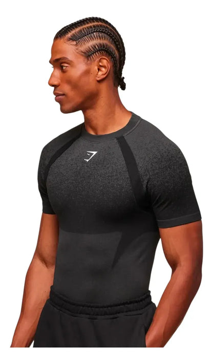 Playera Shadow Seamless Muscle Fit