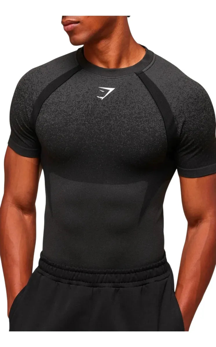 Playera Shadow Seamless Muscle Fit