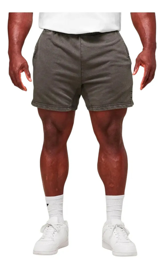 Short Heritage 5" Washed Oversize - Gris