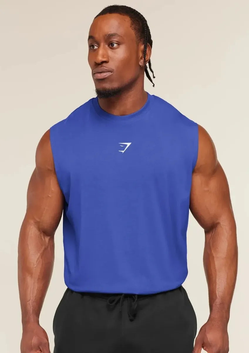 Tank Power Cut Off Oversize - Azul Eléctrico