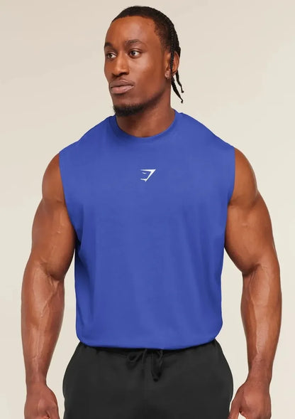 Tank Power Cut Off Oversize - Azul Eléctrico