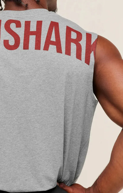 Tank Power Cut Off Oversize - Gris/Vino