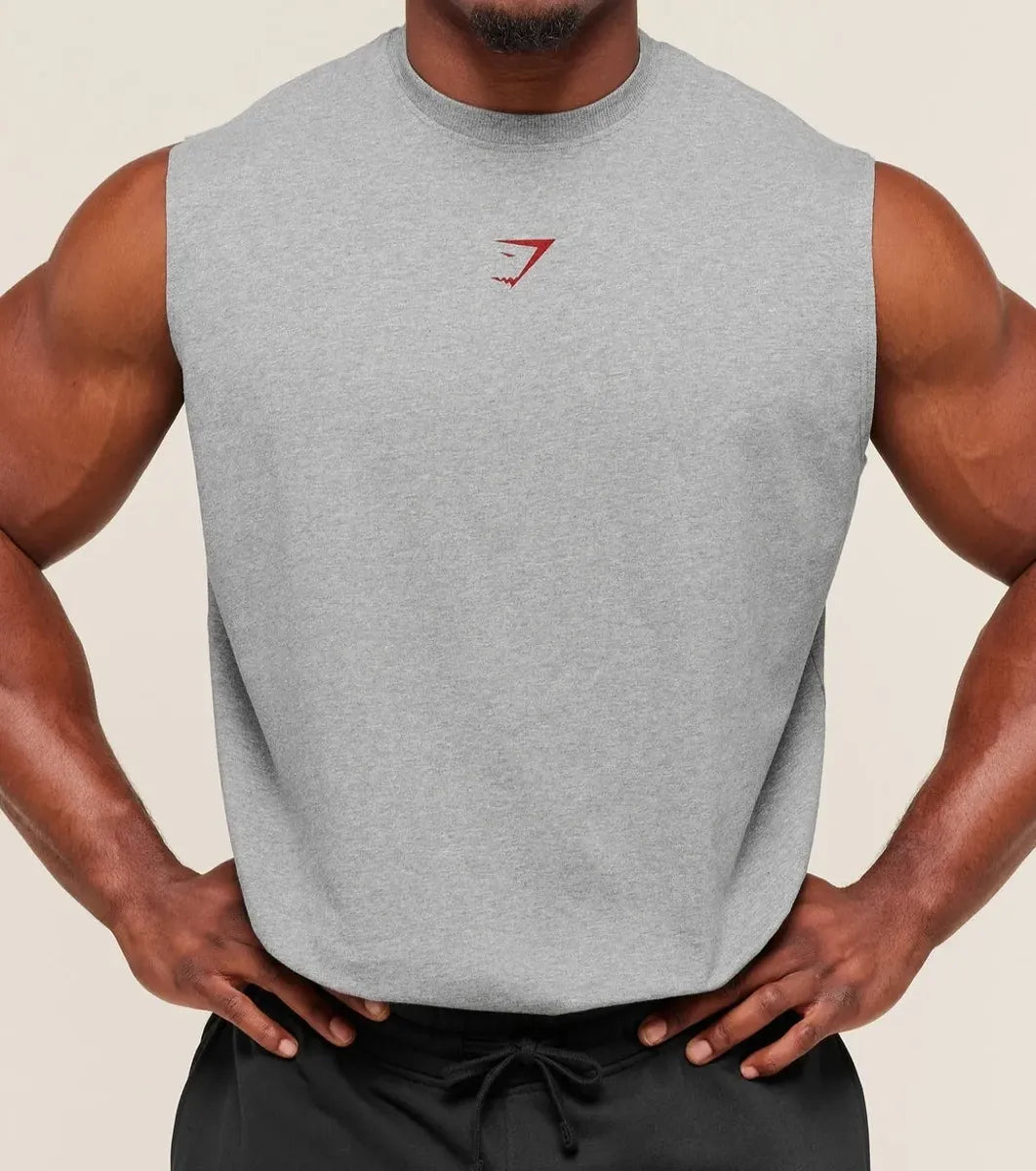 Tank Power Cut Off Oversize - Gris/Vino