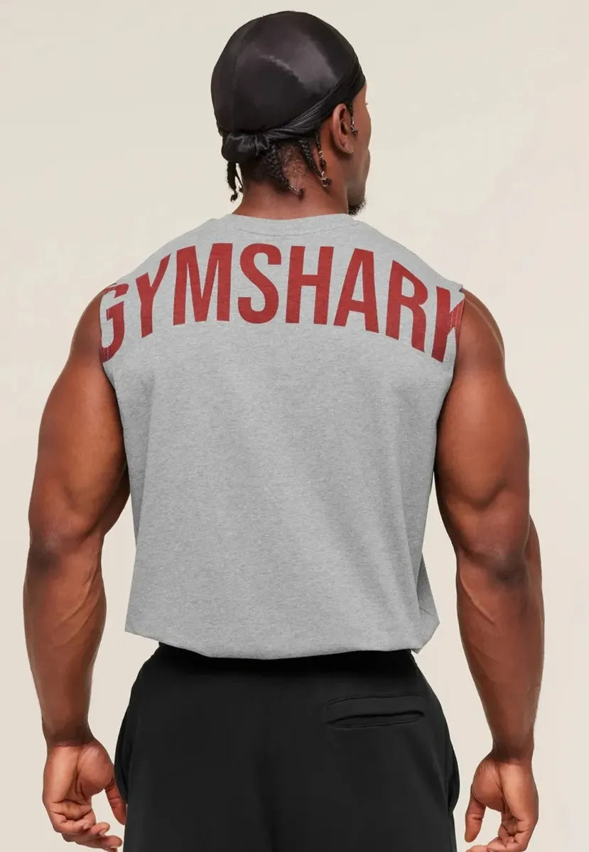 Tank Power Cut Off Oversize - Gris/Vino