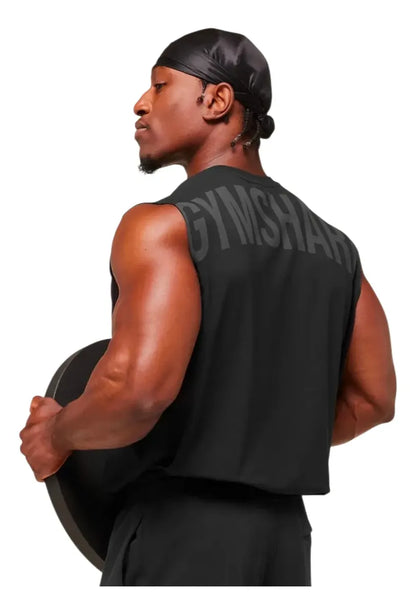 Tank Power Cut Off Oversize - Negro/Gris