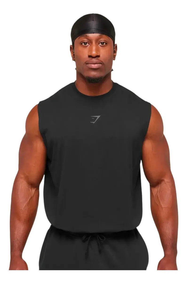 Tank Power Cut Off Oversize - Negro/Gris