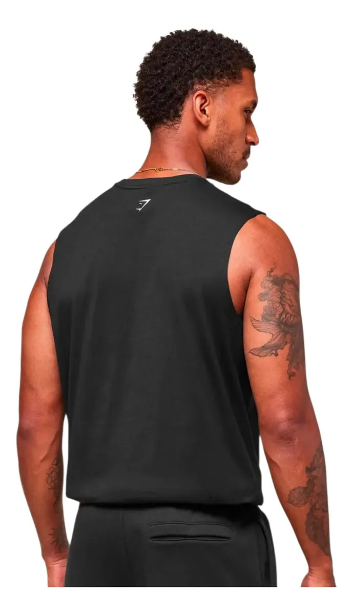Tank Worn Oversize - Negro